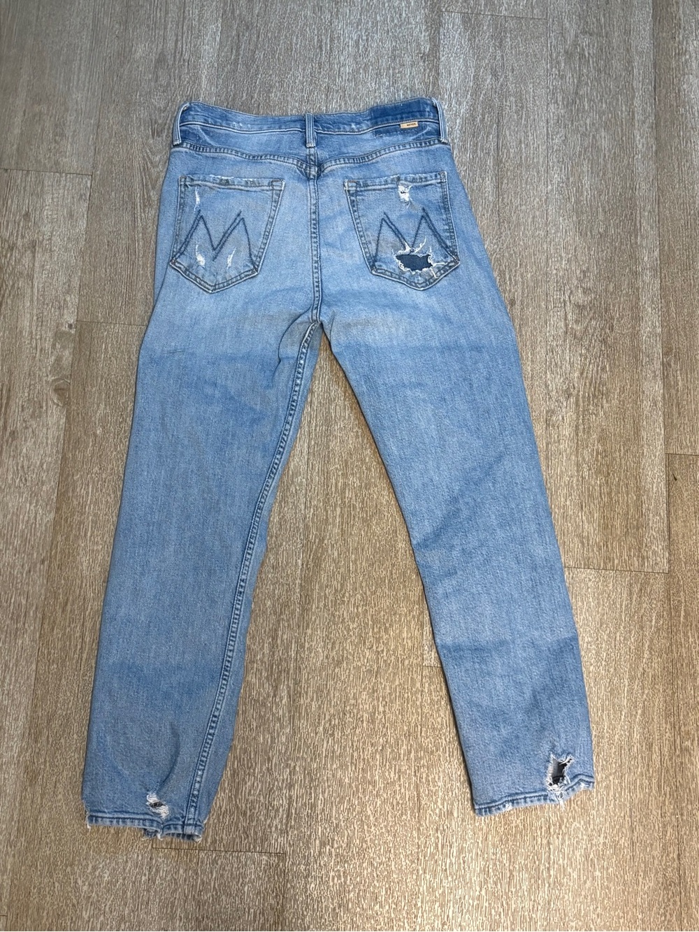 MOTHER JEANS SUPERIOR TOMCAT DISTRESSED SIZE 28 - Picture 5 of 11
